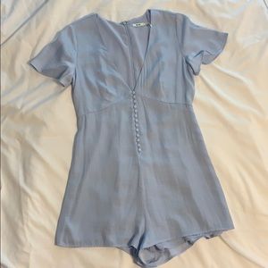 Blue Romper from Urban Outfitters Size Small